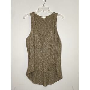 Kenar Sweater Tank Sz L Boho Bohemian Quiet Luxury Old Money Minimalist